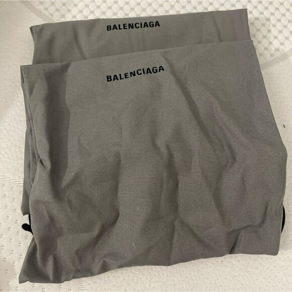 Balenciaga Knife Knot Slip On Mule Heel Shoes Size 38 US 8 - Picture 10 of 10